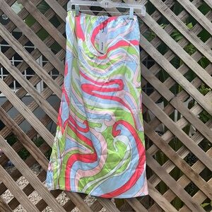 NWT Kollyy Y2K Vintage Colorful Skirt Size M